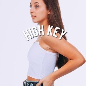 NEW HIGH KEY EMMA CHAMBERLAIN VELVET TANKTOP